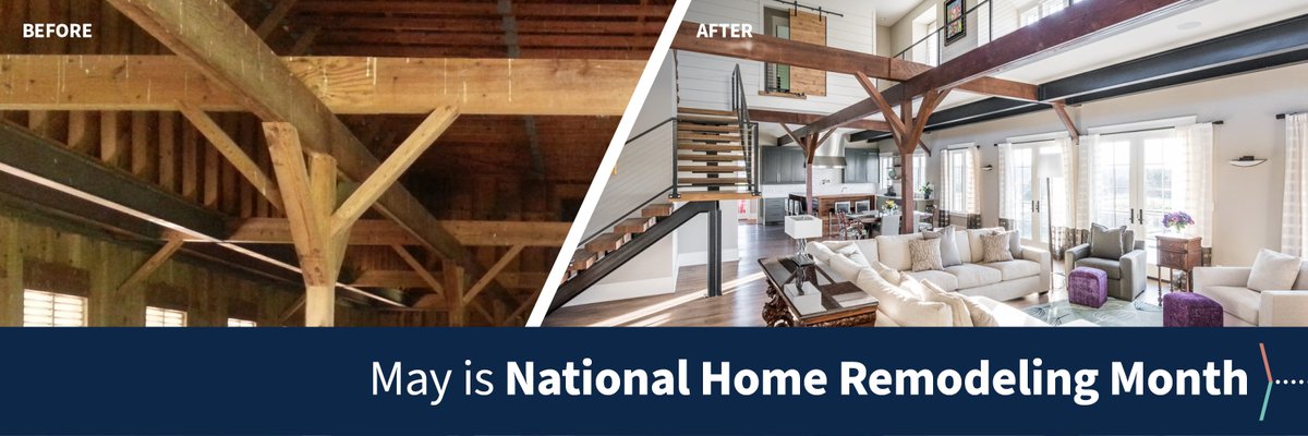 May is National Home Remodeling Month! Check out the benefits of hiring a professional remodeler:  bit.ly/2PNx0zp #remodeling