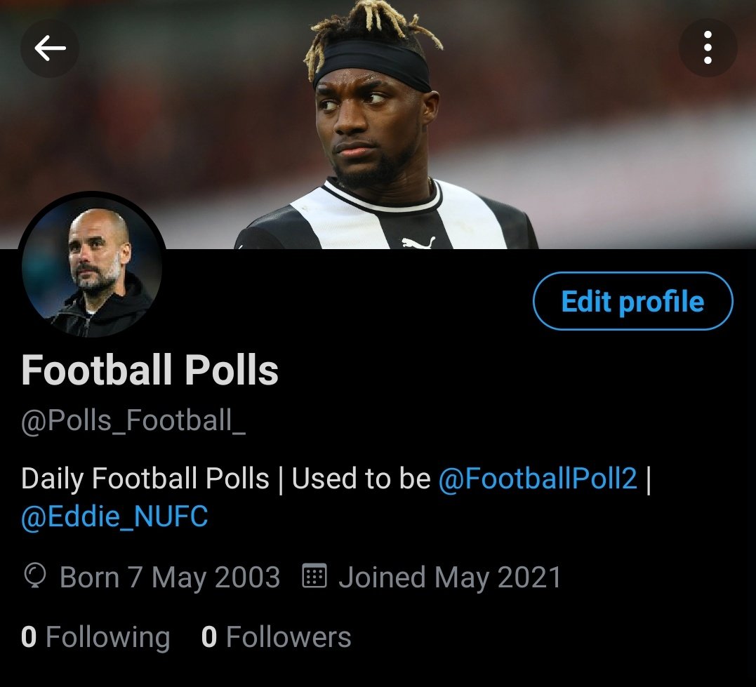 FootballPoll2's tweet image. Sorry lads, stopped using this account completely, I've made a new account where I'm going to upload daily football polls from now, following back on that account, all follows appreciated 👍

@Polls_Football_ is the account