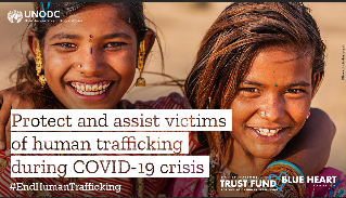 JulieOkah_Donli's tweet photo. The UN Trust Fund for Victims of Trafficking in Persons #UNVTF responds to the #COVID19 crisis through an emergency aid sub-grant program. We support NGOs to protect &amp; assist victims ➡️ https://t.co/BhjXDEcUky
#EndHumanTrafficking https://t.co/6WjjWR6Ko7