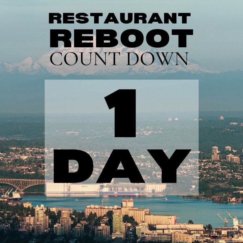 🚨 ONE MORE DAY 🚨 until Wednesday 5/5 and we announce the 5 recipients of our Restaurant Reboot grant worth up to $5,000 each! That’s a lot of 5’s! 

#RestaurantReboot #supportlocal #supportsmallbusiness #pnwrestaurant #clarkcounty #multnomahcounty #eatlocal #restaurantindustry