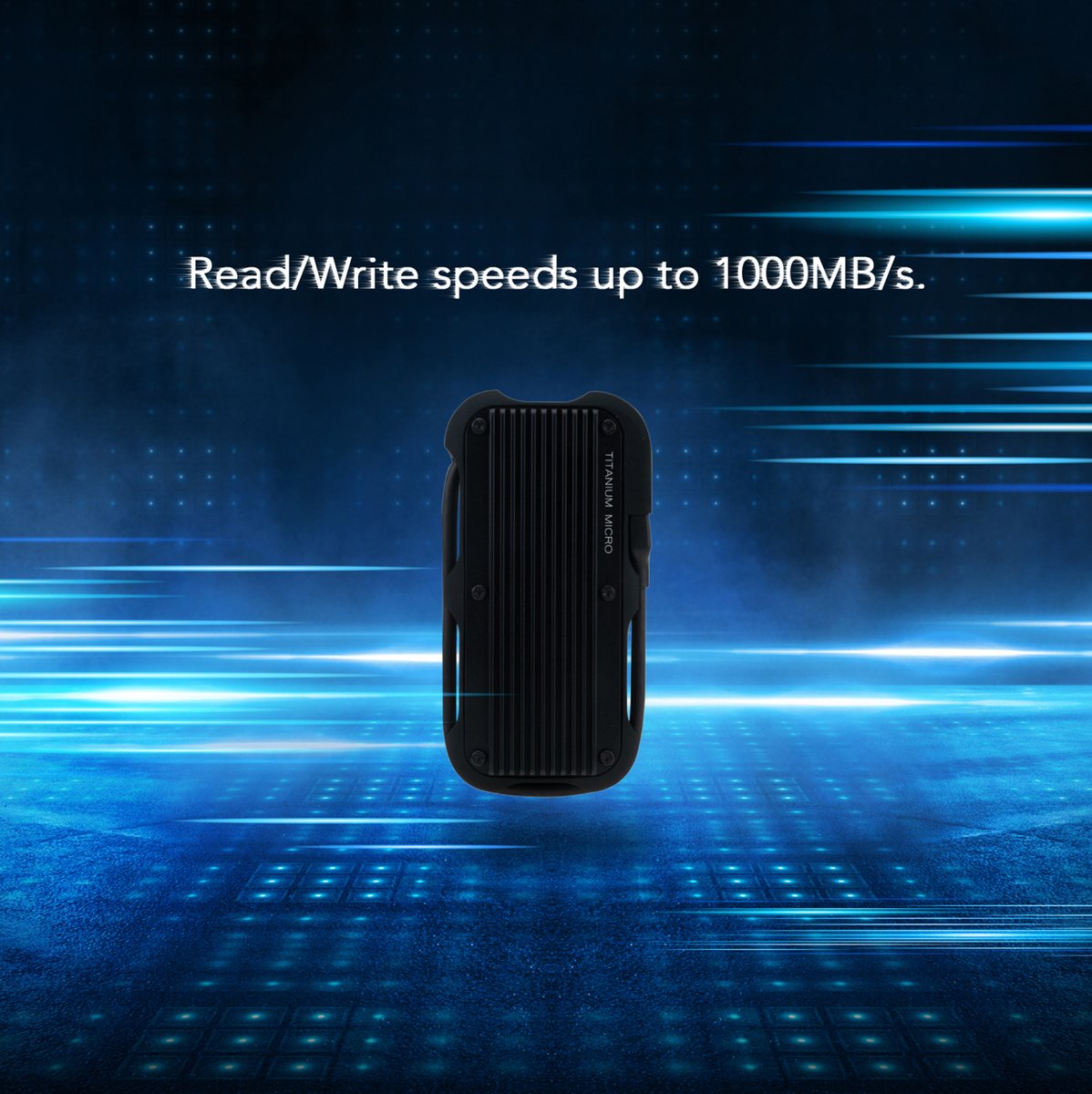 titaniummicro's tweet image. 🏎 💨 The fast time of your life begins. Let’s get started now. 💻↔️  Read/Write speeds up to 1000MB/s.

Get one now: amzn.to/2OJTyjY

#portablessd #externalssd #externalstorage #backupfiles