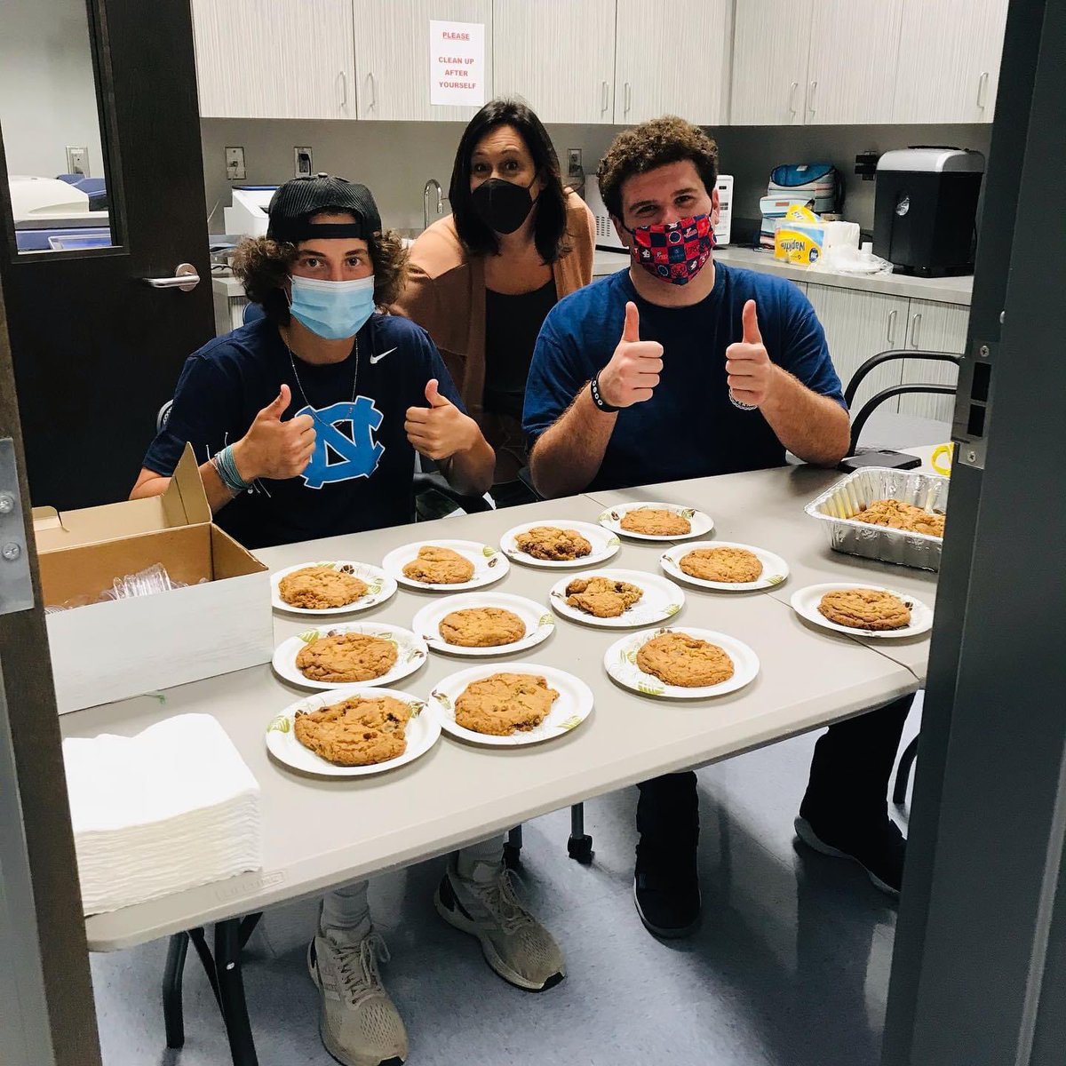 A wonderful teacher appreciation treat from the <a href="/vikingkeyclub/">Key Club</a> ! Thanks for the delicious homemade cookies and ice cream. We love our students and they love us! <a href="/isschools/">Iredell-Statesville Schools</a>
