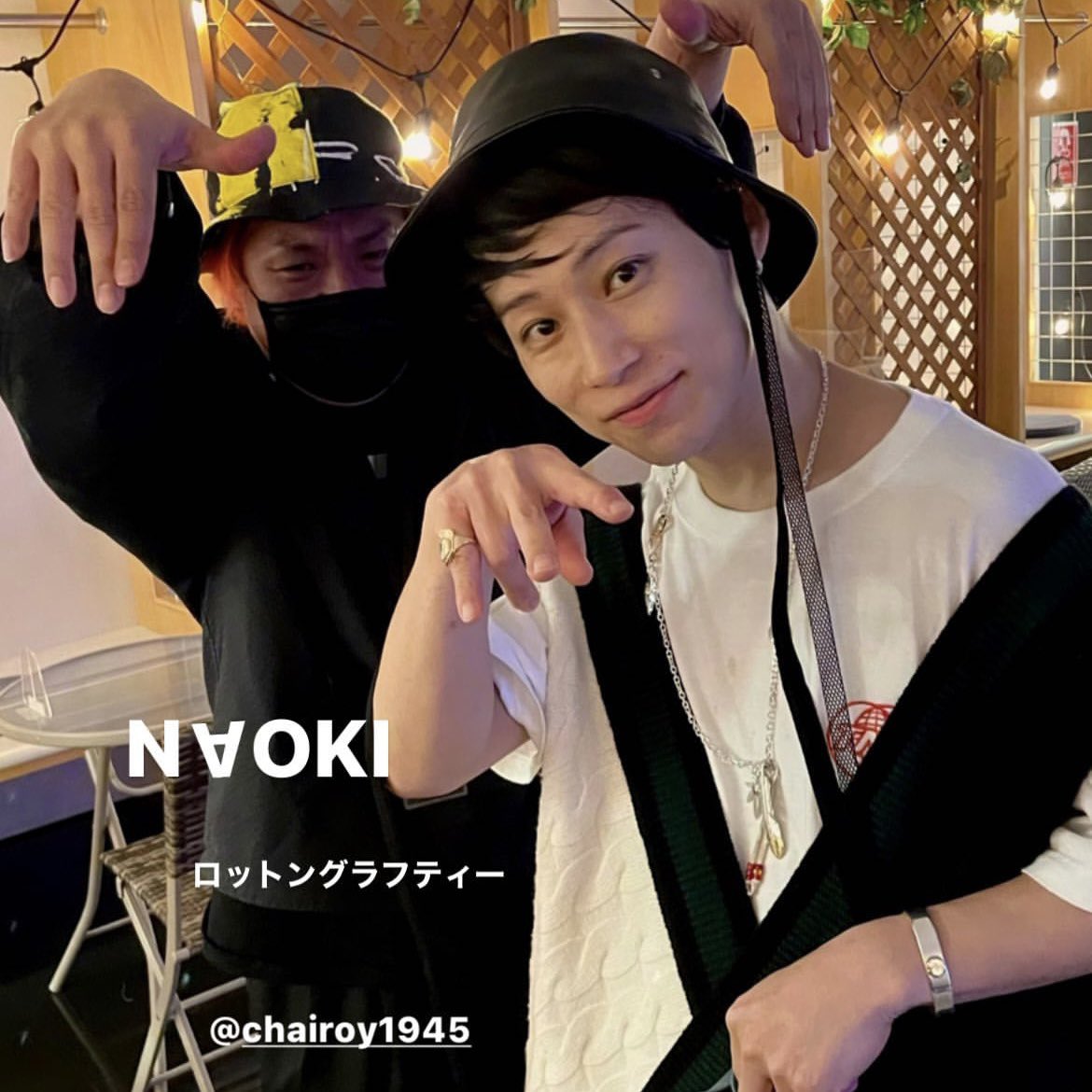 TAKUYA∞着用 バケットハット 潰し TAKUYA∞着用 バケットハット 潰し