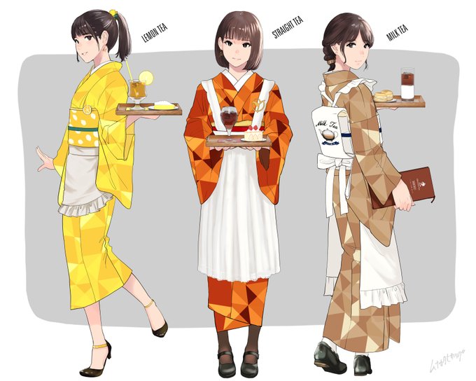 「午後の紅茶」 illustration images(Latest))