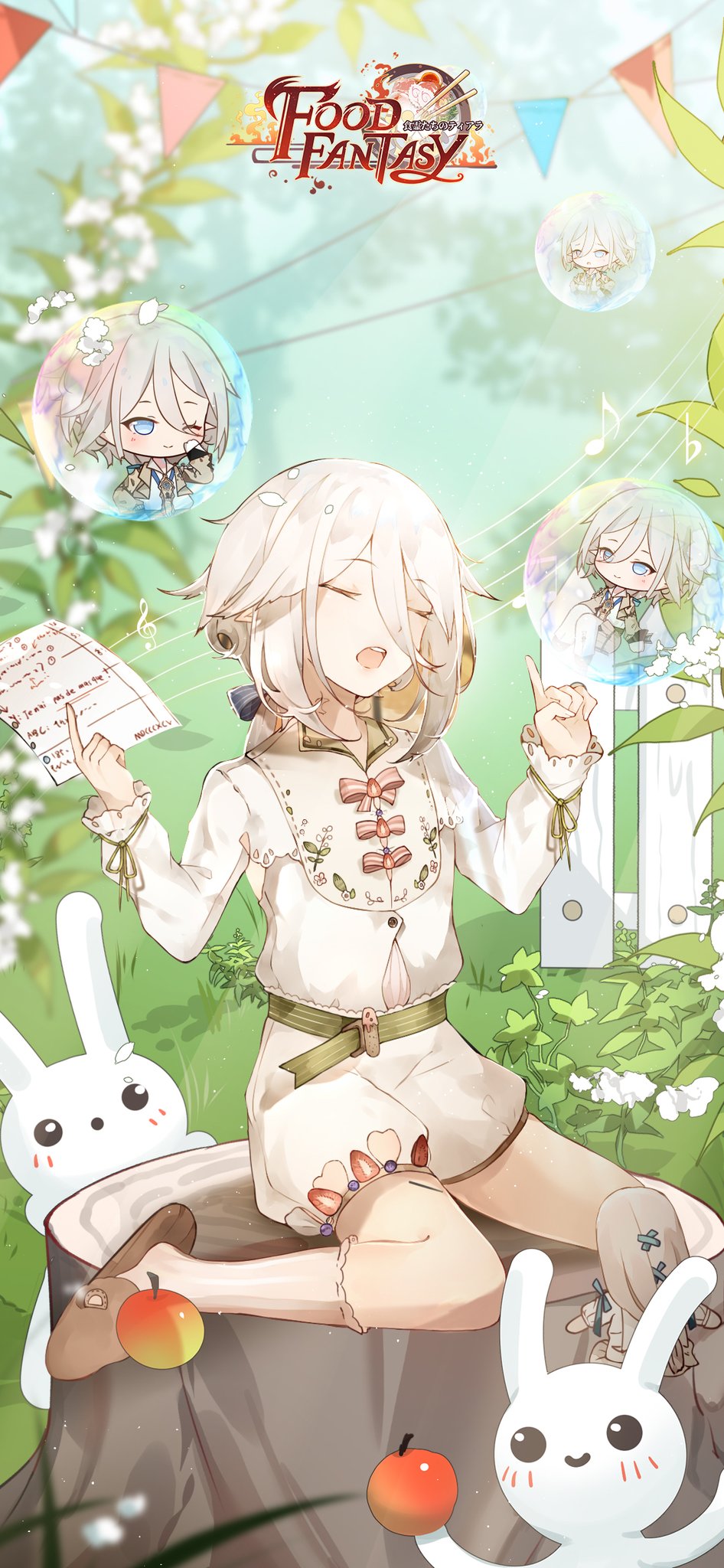 公式 Food Fantasy フードファンタジー على تويتر ムースケーキ 今日は僕のための日 僕はロイヤルナイトだからこどもなんかじゃないよ えっ こどものための特別なお菓子を用意してあるの うぅ 団長権限で食べるもん ねぇ待って