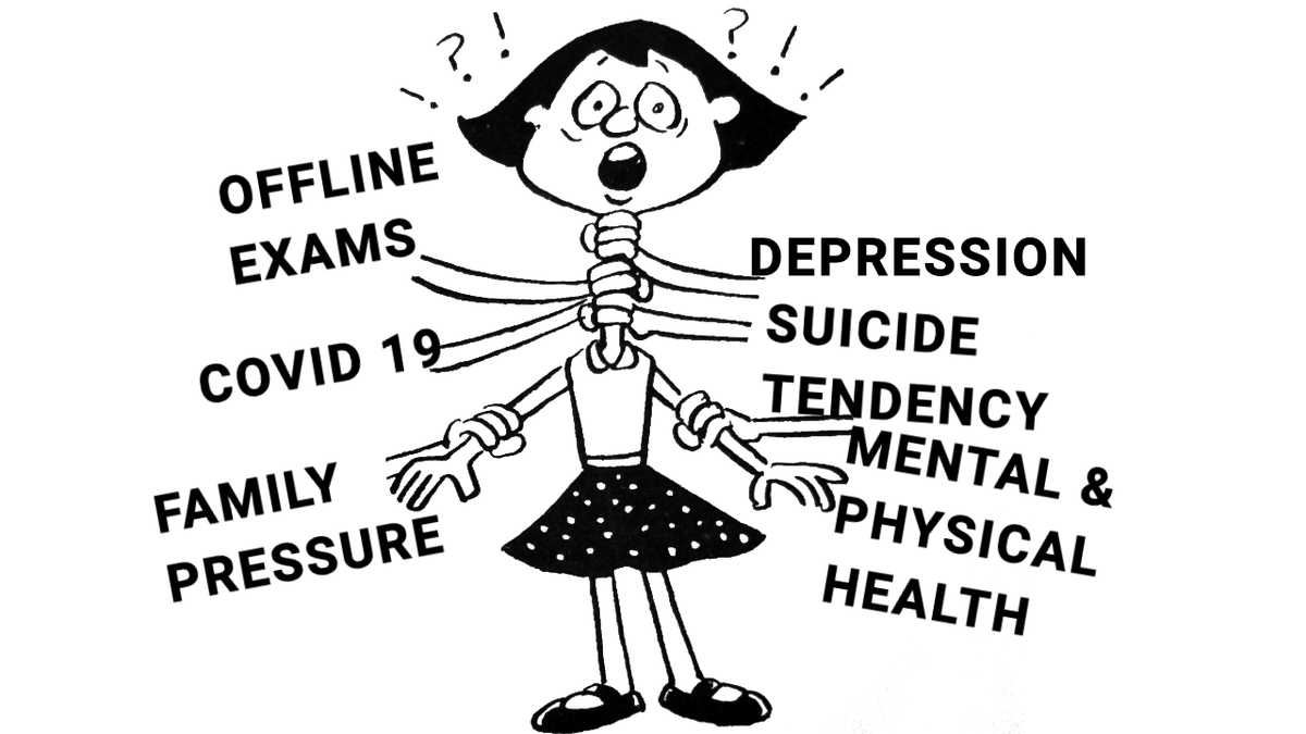 STUDENTSDUNION's tweet image. •Irregular Studies
•Sudden demise of family members
•Strong chances of getting infected
•Mental Pressure
•Degrading physical health
•High infection rate in youngsters

WHY IS @cbseindia29 SO RUTHLESS TOWARDS 12TH STUDENTS.
#cancel12thboardexams2021 #DONTIGNORE12THSTUDENTS