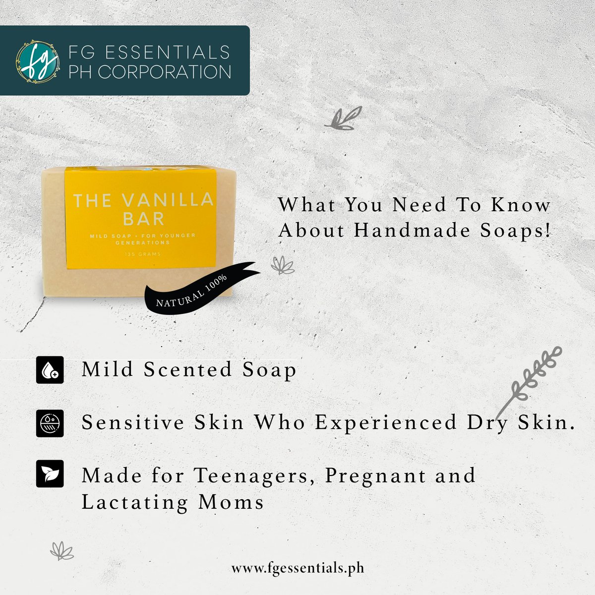 fg_essentials's tweet image. #TheVanillaBar Face and Body Soap | Beauty Bar
Mild Soap for Younger Generations.
100% FREE delivery 🚛
Call &amp;amp; Deliver hotline: +63 967 832 6031 +63 923 748 3422
〰️Shop here: fgessentials.ph