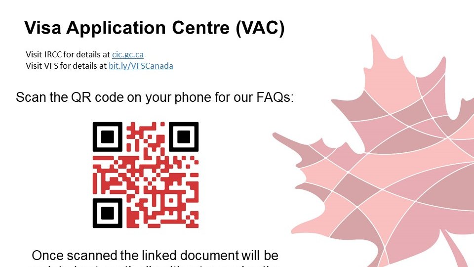 Canada in India on Twitter "(1/2) Once VACs resume services clients