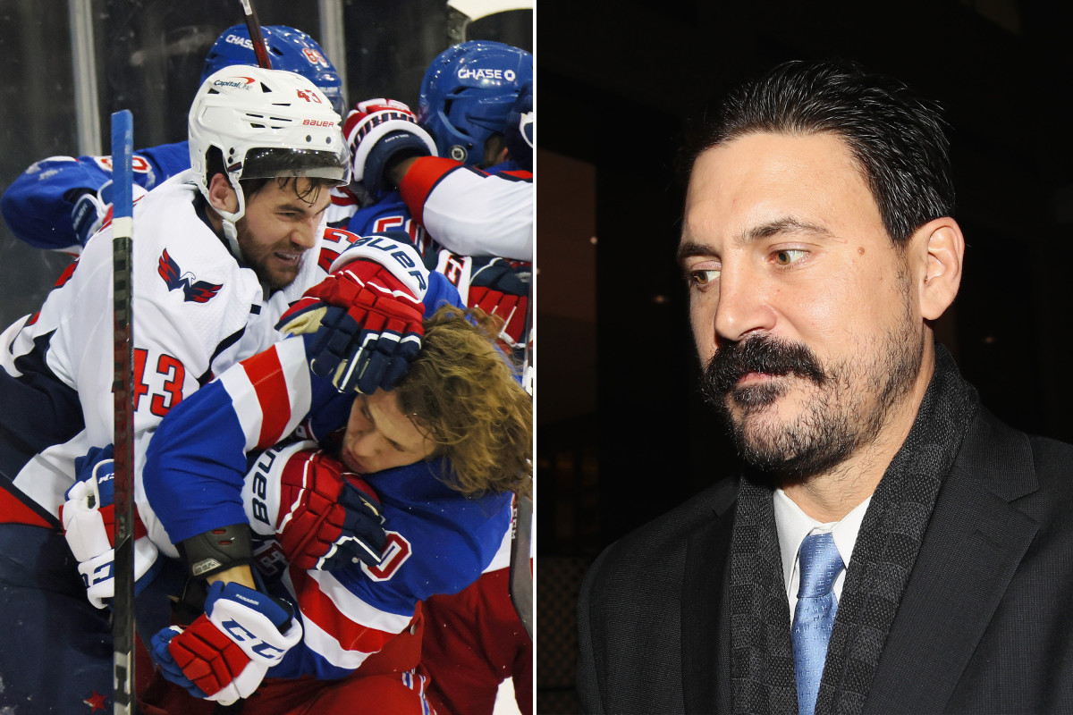 Rangers crush NHL's George Parros as 'unfit' for role after Tom Wilson verdict