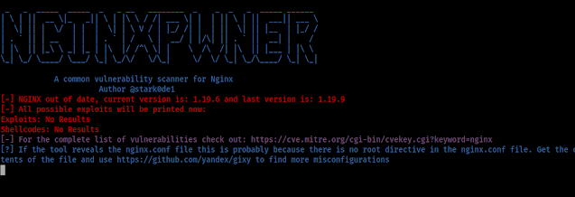 KitPloit's tweet image. Nginxpwner -  Tool to look for common Nginx misconfigurations and vulnerabilities j.mp/2RnSV0L #Misconfiguration #Nginx #PHP