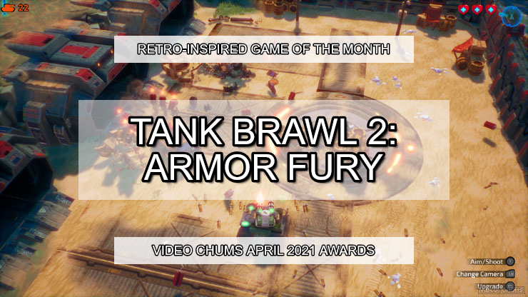 VideoChums's tweet photo. #TankBrawl2ArmorFury from @PhungGames is our Retro-Inspired Game of the Month! 🎮😄 https://t.co/ULtBGTS5UG https://t.co/Bv3p59wrqT
