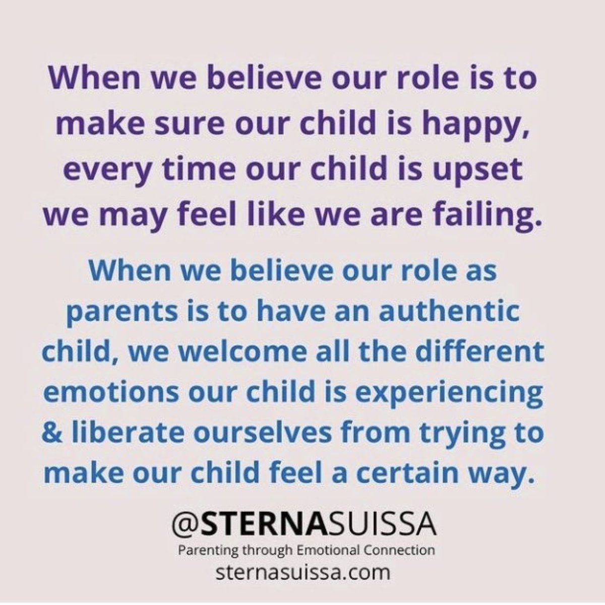 GlennonDoyle's tweet image. “Being human is not about feeling happy. It’s about feeling everything.”
-Untamed 

If it’s true for us, it’s true for our babies.

So maybe we stop trying to “make” our kids happy-and instead just let them be everything. So they learn that being everything is OK. 
Perfect, even.