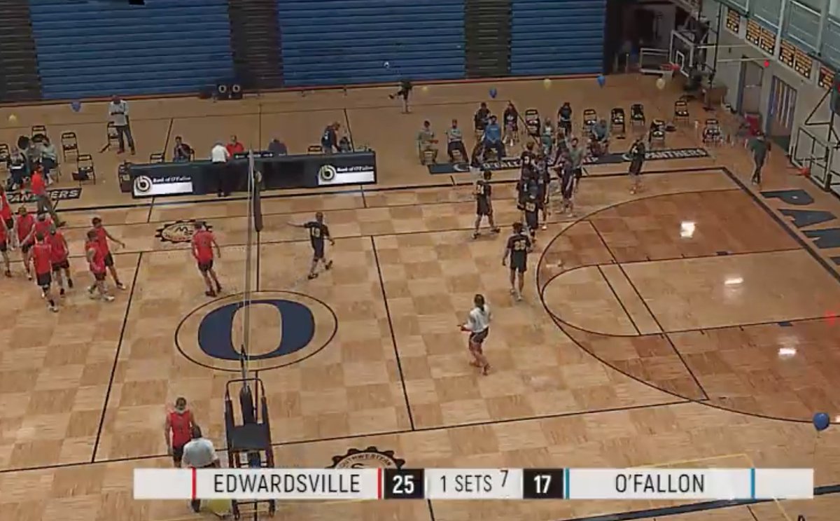 Tigers beat O'Fallon 25-23, 25-17.
 First road win over the Panthers since 2017...