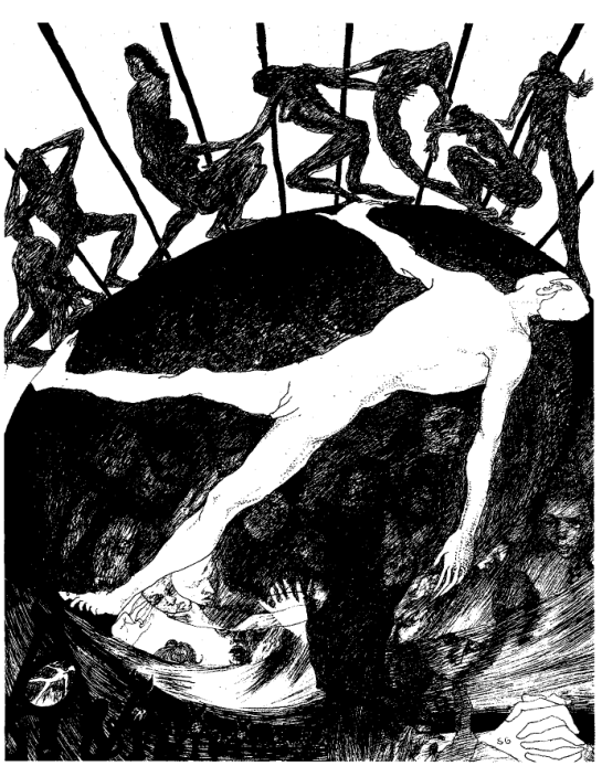 "in the intimate, overwhelming presence of corpses is to conquer death and to bring all of creation back to a single point: death and the act of conception taking place in the same location, decay and desire obliterating the boundary between this world and the next.”