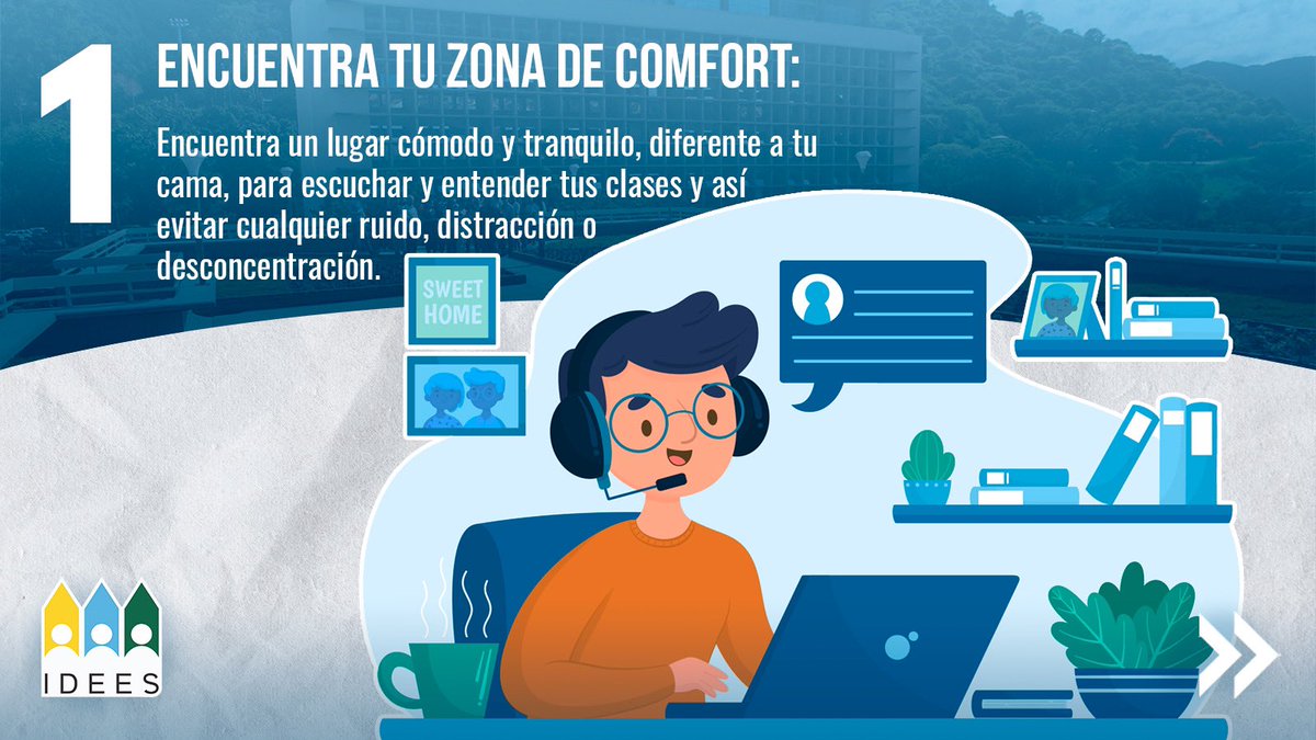 IdeesUCAB's tweet photo. ¿No sabes cómo comenzar este nuevo semestre? 

¿Necesitas algún consejo? 

¡No te preocupes! Hoy te traemos unos pequeños tips para que aproveches al máximo las clases virtuales y sobrevivas en el intento. https://t.co/0H75FVUC3F