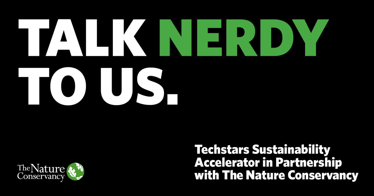 Have an idea that could make a difference for our planet? Applications for the 2021 <a href="/techstars/">Techstars</a> sustainability accelerator are open through May 12th. ⬇️nature.ly/3h0Lasc