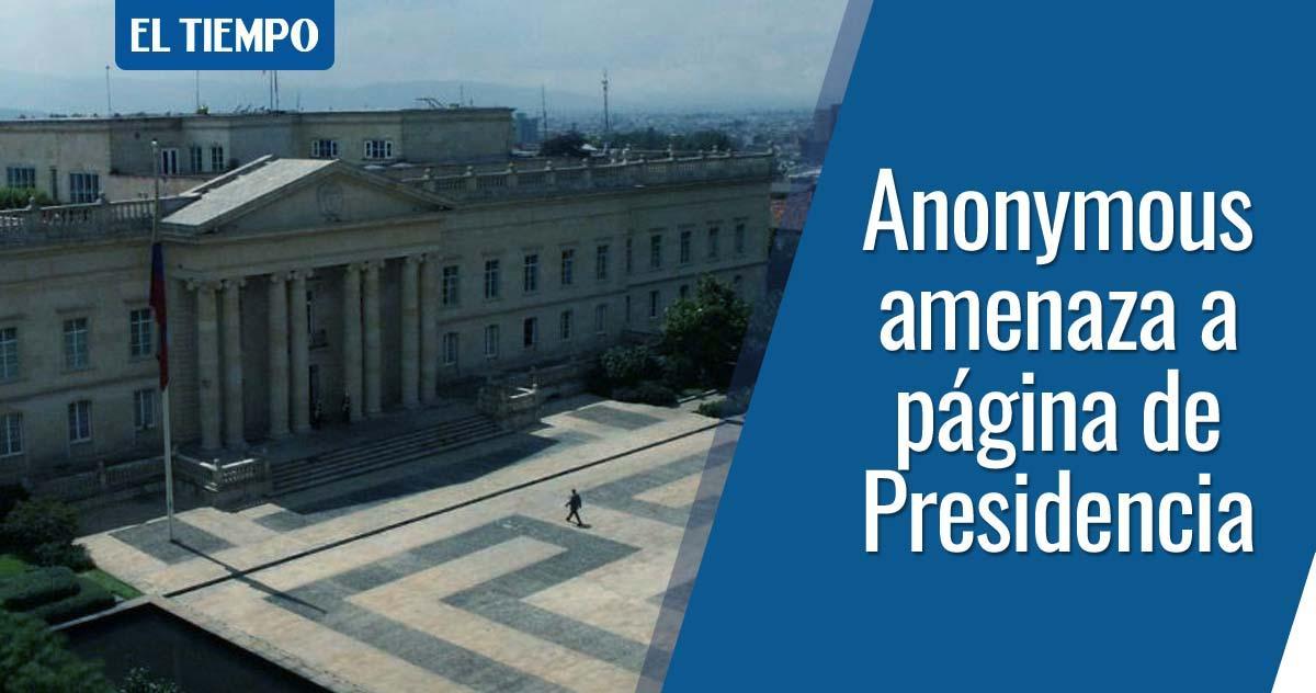Anonymous amenaza con hackear la página de Presidencia tras haber tumbado la página del Senado y el Ejército. Le contamos 👉 bit.ly/3tk5VSn