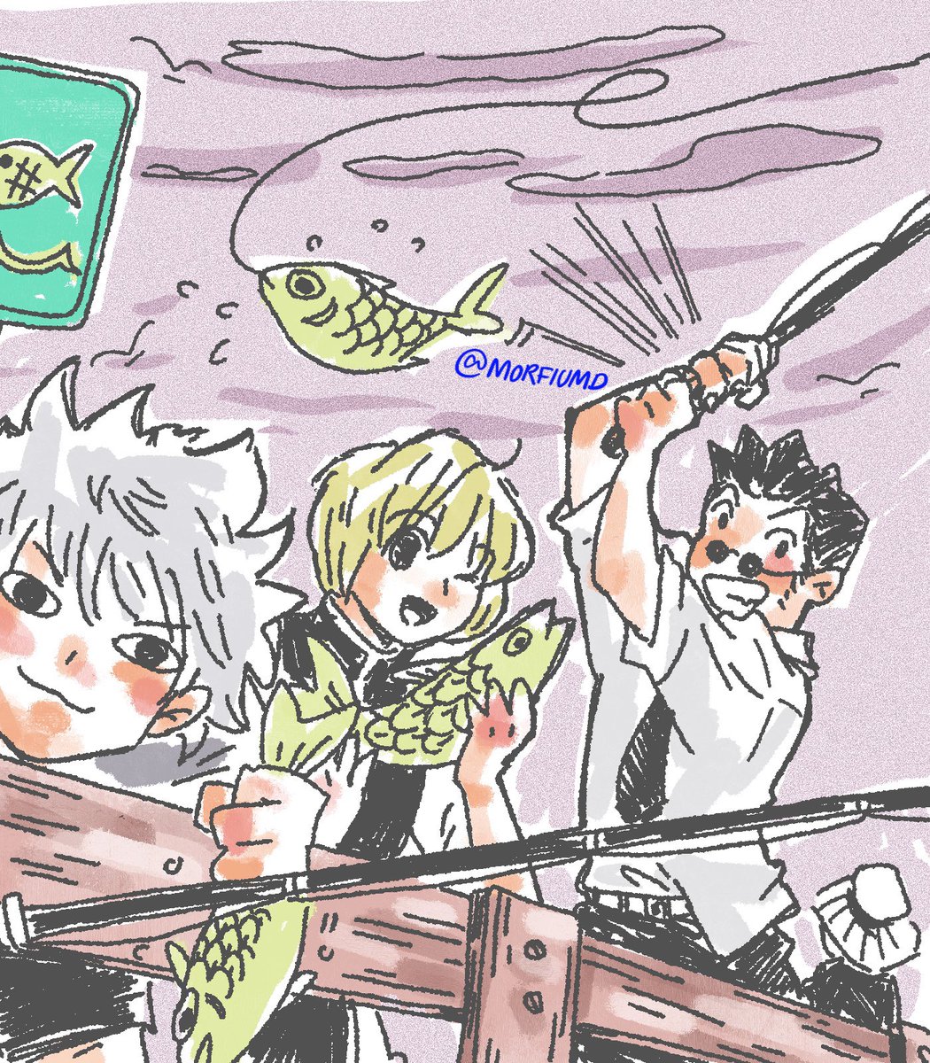morfiumd's tweet photo. happy birthday Gon #hxh https://t.co/OZTSXhorkT