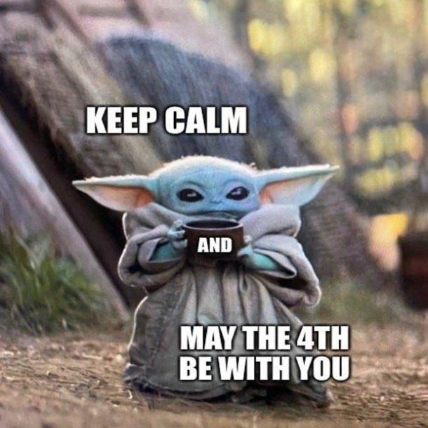 BankesKim's tweet photo. Hope you had a great day or are having a great day.  

#May4th #StarWars #mom #stayathomemom #avonrepresentative  #yoda https://t.co/AxyrGmolFE