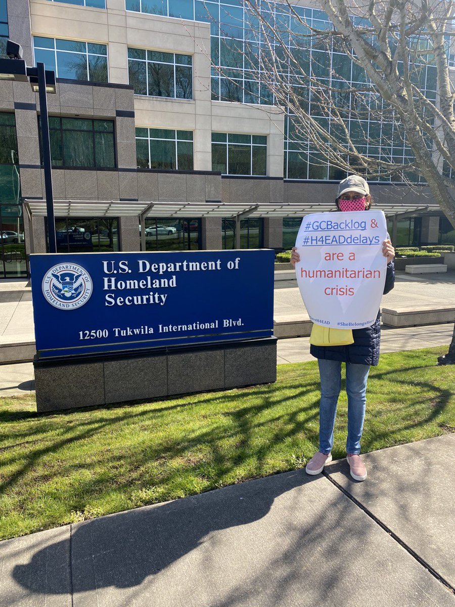 @USCISDirector Over 90% of H4EAD holders are women. These are folks stuck in greencard backlog due to discriminatory country caps.  #ImmigrantsNotWelcome #H4EADdelays and #StopGCWastage  .@USCISDirector .@SpoxUSCIS