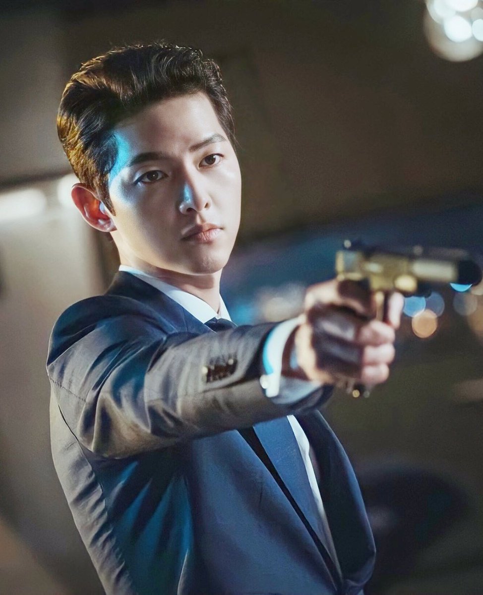  | In an interview, song joongki talked about  #TaxiDriver.Q: recently many viewers also give reaction/ resoond to 'Taxi Driver' also like 'Vincenzo' about peivate revenge. What do you think about the concern of the thought that 'fist is stronger than law"?
