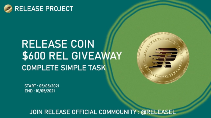 ReleaseProject(REL) (@releasei) on Twitter photo Release Project $REL Giveaway
✍️Fill the form: forms.gle/JT7DQP1nx9GSgg…
🔹Follow us: <a href="/ReleaseI/">ReleaseProject(REL)</a>
🔹Join TG group: t.me/releasel
🔹Join TG Channel: t.me/releaseproject
🔹Like, Retweet & Tag 3 friends
Lucky 30 people will get $20 worth of $REL
#REL #Giveaway $REL Release Project $REL Giveaway
✍️Fill the form: forms.gle/JT7DQP1nx9GSgg…
🔹Follow us: <a href="/ReleaseI/">ReleaseProject(REL)</a>
🔹Join TG group: t.me/releasel
🔹Join TG Channel: t.me/releaseproject
🔹Like, Retweet & Tag 3 friends
Lucky 30 people will get $20 worth of $REL
#REL #Giveaway $REL