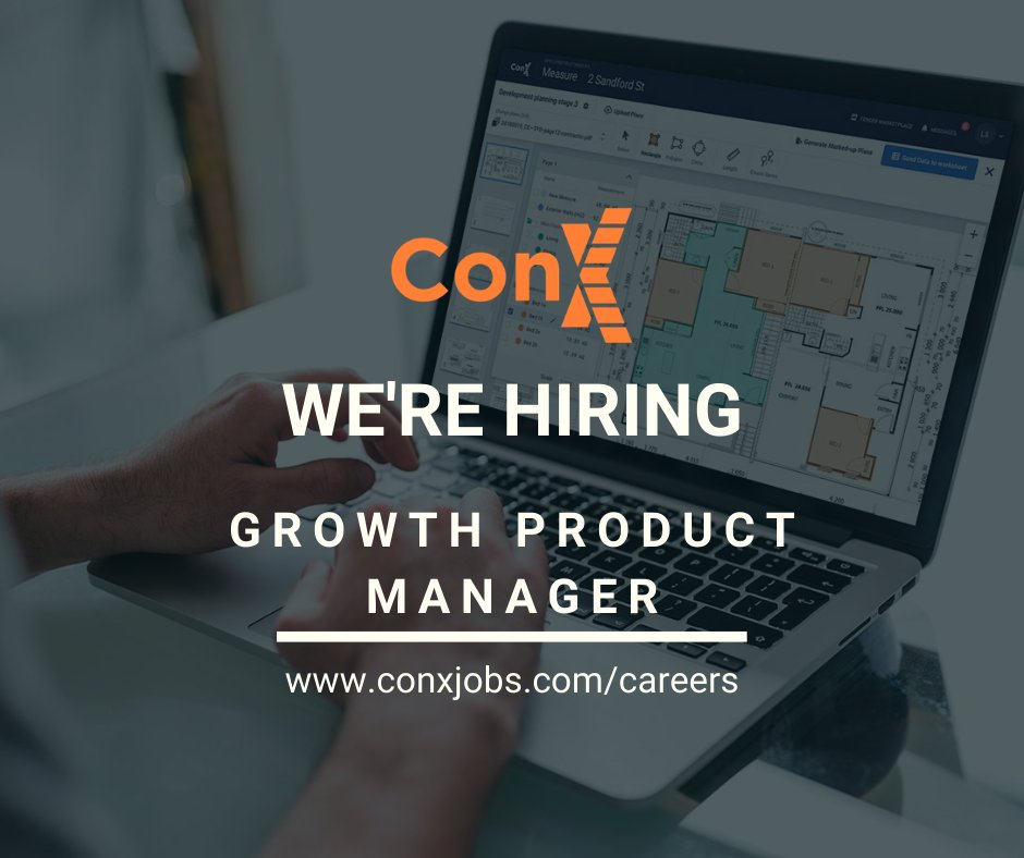 We're #hiring a Growth Product Manager to join ConX and execute on our ambitious product led growth #PLG strategy.
conxjobs.com/careers/growth…
#SaaS #ConstructionTech