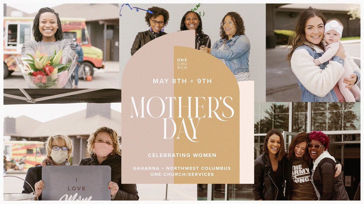 onedotchurch's tweet photo. #MothersDay🌺 is coming up this weekend at One Church and we're so excited to be celebrating and honoring all of the incredible women in our lives!
Invite a special lady in your life and join us this weekend for a special Mother's Day service experience! #OneChurchMyChurch🤍 https://t.co/MBrCZTAoI1
