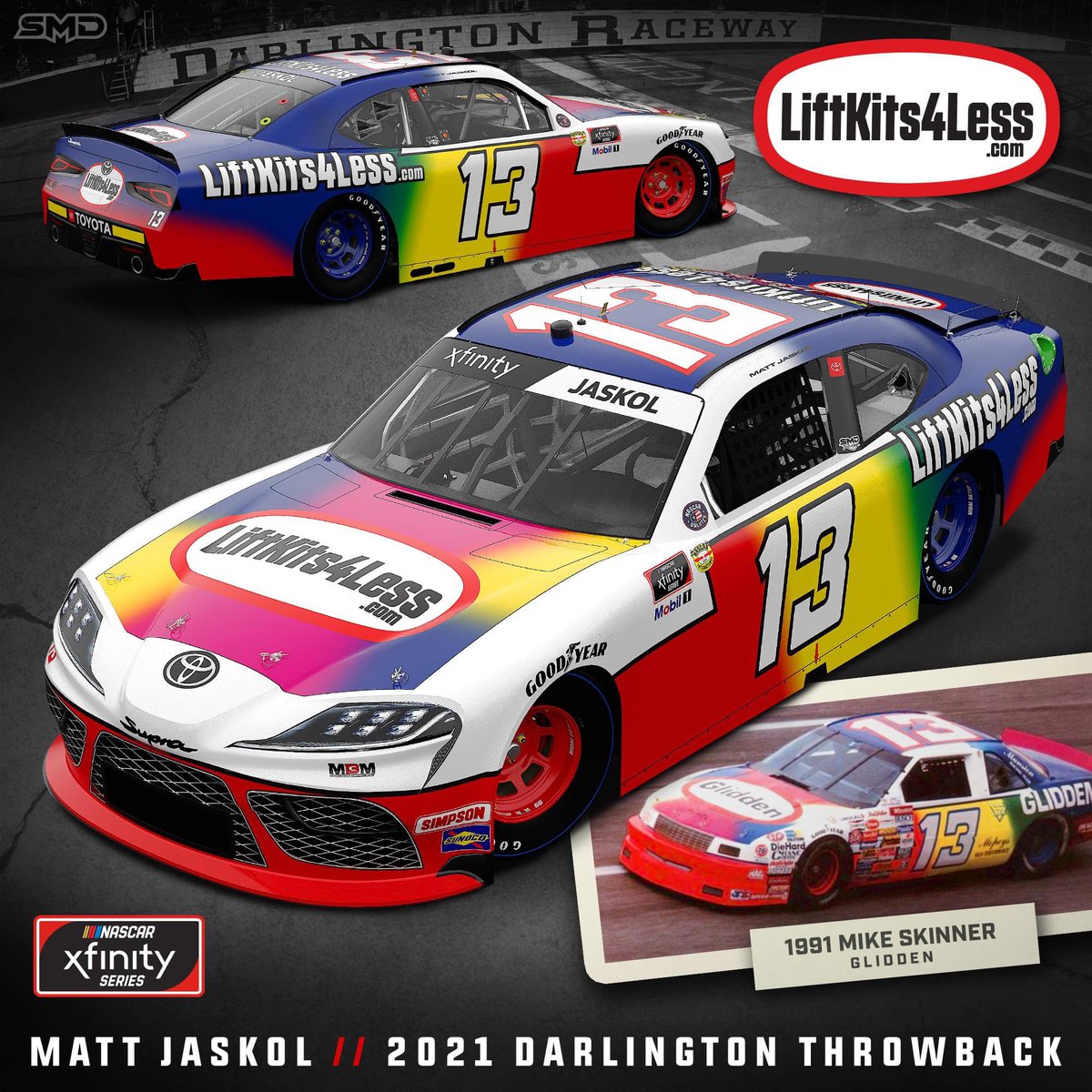 5th_dmcc's tweet image. Hey everyone! Please share, RT and @ @MSTheGunslinger &amp;amp; @SkinnerRoundUp so we can share this very cool story and throw back! 
@liftkits4less @AP4Less @MBMMotorsports @NASCAR_Xfinity @TooToughToTame