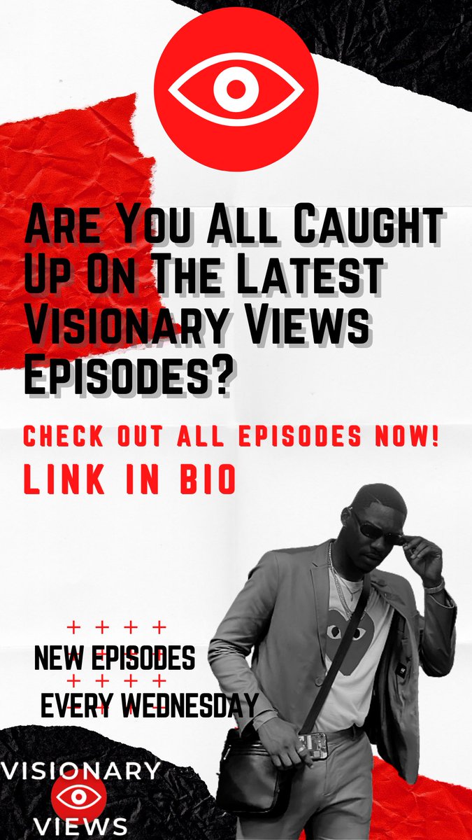 ViewsVisionary's tweet image. 👁‍🗨Get Caught Up On All The Views! New episodes dropping every Wednesday! #VisionaryViews