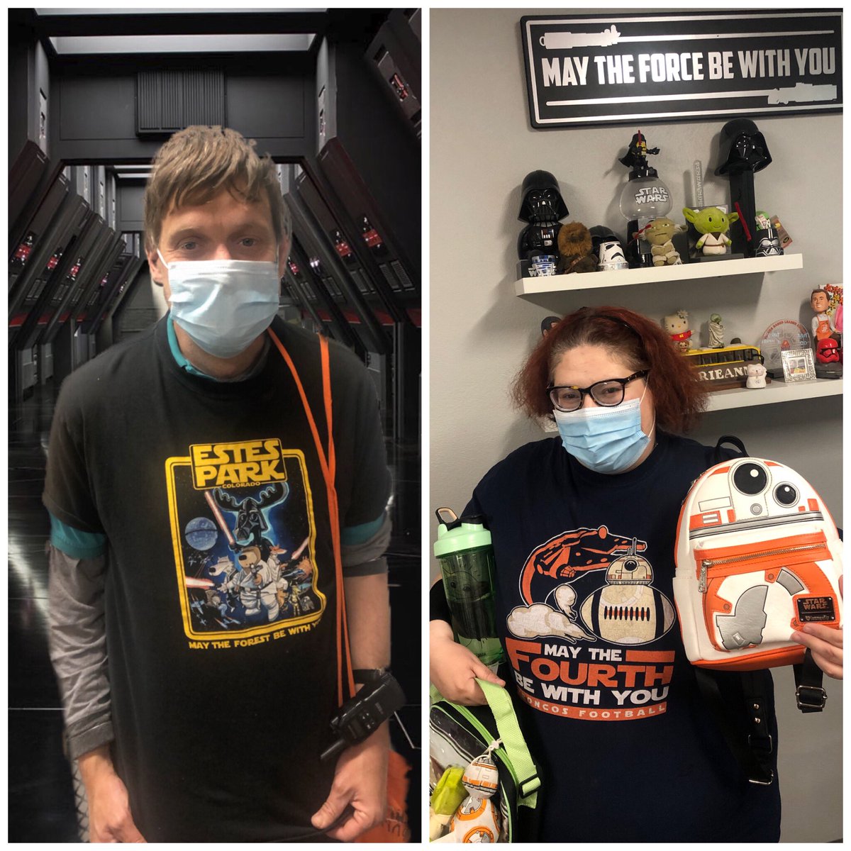 Celebrating Star Wars Day at 1519 with Star Wars Movies, Wookie Cookies and Princess Lays! May the Fourth Be with You! #1519Proud <a href="/LisaH1519/">Lisa H</a>