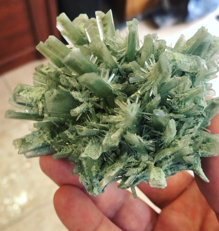 GeologyTime's tweet image. Green Gypsum Var. Selenite Specimen
Photo: SERT MİNERAL
#minerals #crystals