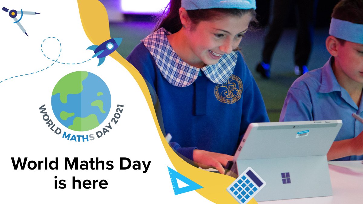 mathletics3pl's tweet photo. Good luck to all the students taking part in World Maths Day.  If you haven’t registered yet, there is still time. Head to https://t.co/5UP1GpRRkG #WMD2021 https://t.co/6a8SWOLDWd