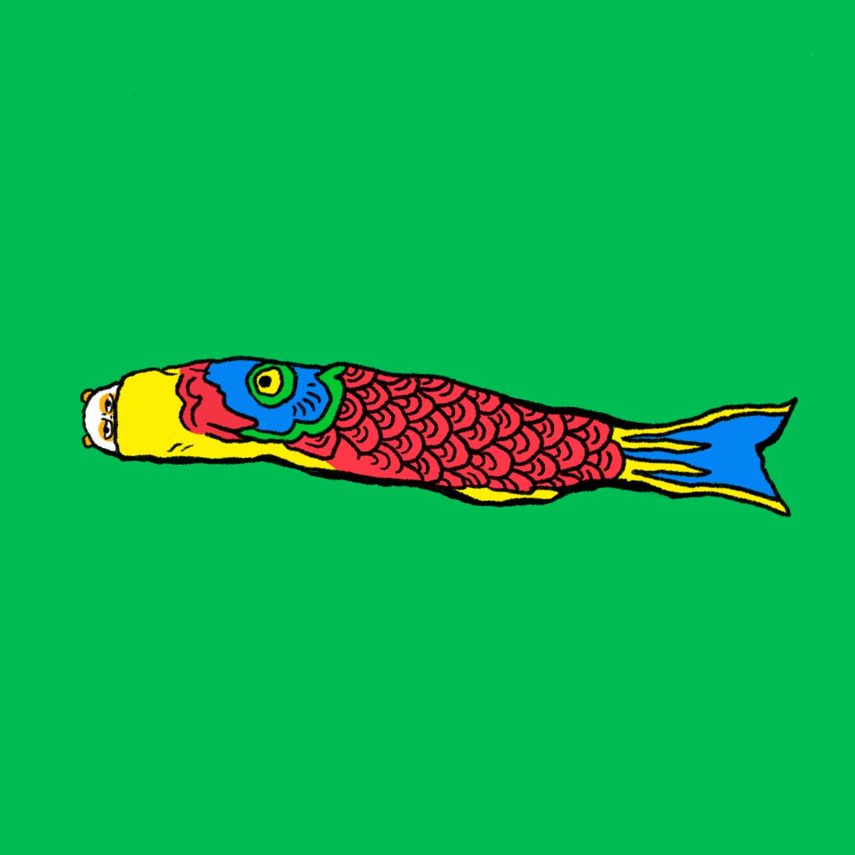 green background no humans simple background animal focus fish yellow eyes on stomach  illustration images