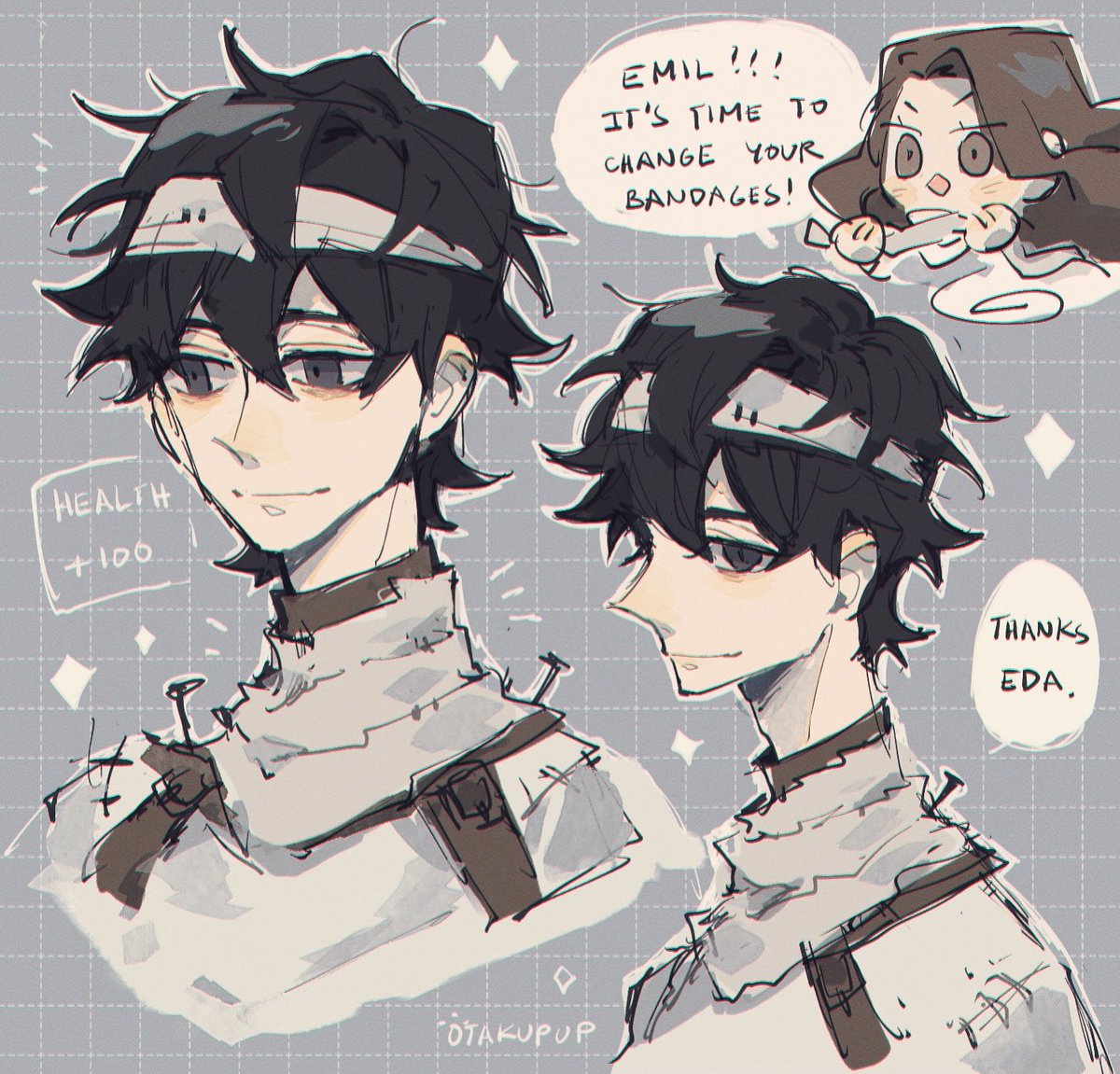 Please disregard all art i drew of him before this because i was stupid and didnt see they were bandages. Thank you- //UGLY SOBS 
#IdentityV #第五人格 