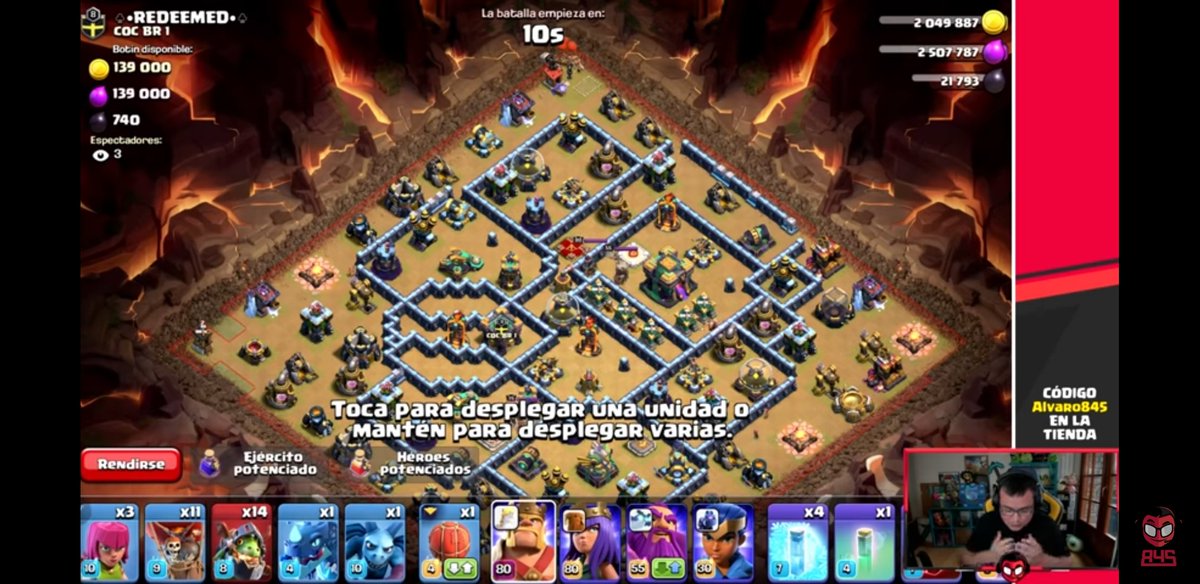 ❤🇭🇳❤ Es de gran ilusión ver como el primer creador de contenido de coc que seguía, vuelve a subir contenido del juego y es vs mi clan y de paso ataca mi aldea principal 🤩🤩🤩 gracias de corazón <a href="/Alvaro845/">Alvaro845</a> 
Re vive el video aqui: youtu.be/0lYaCuhrnsY