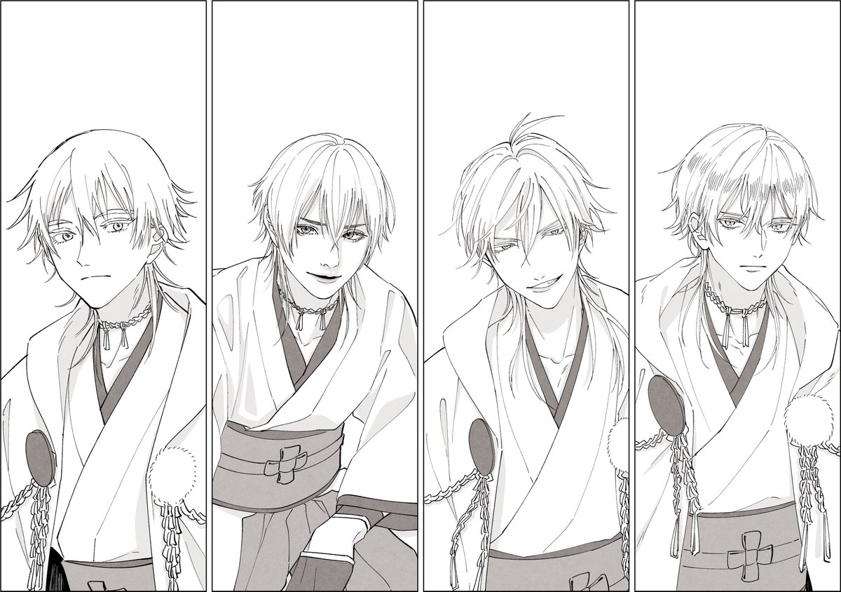 #いいねしてくれた人の本丸の鶴丸国永を描く
いいねたくさんありがとうございました!
最高に楽しかったですヒーハー!!!🥳🥳🥳 