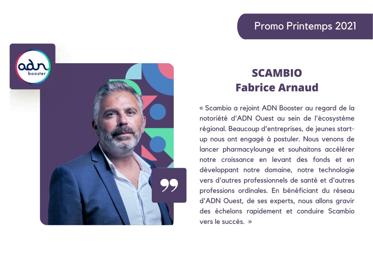 #PromoPrintemps2021🌼🚀

Créée en 2018, la startup #Scambio propose son outil @pharmacylounge, le premier réseau social professionnel et sécurisé dédié aux professionnels de la #pharmacie 

🎬Découvrez l'interview de Fabrice Arnaud, CEO de la société👉youtu.be/_-OaesqD0Sw