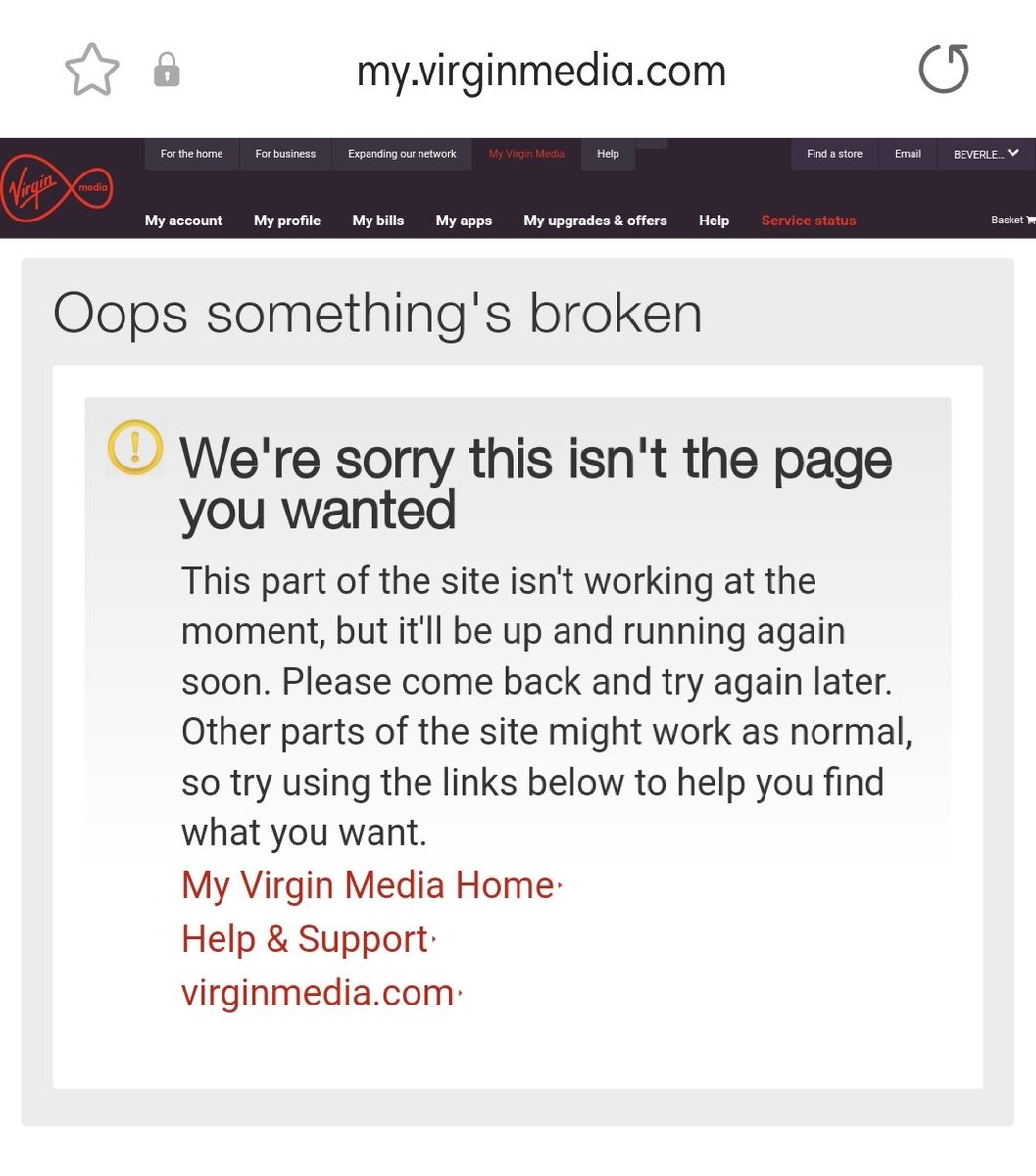 Clippergarden's tweet photo. @virginmedia @graeme_0273 We are the same in Paignton. Green flasing light and their status checker is down https://t.co/gvUqkn5be7