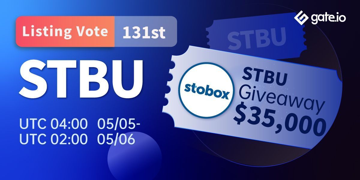 Gate's tweet image. ✨Gate.io #STBU 131st Listing Vote: @StoboxCompany✨

Win a share of $30K for voting $STBU🔥

Period: 7th May 4:00 — 8th May 2:00 (UTC)

gate.io/poll/votelist/…

Top 600 deposits to share $3K😍
$800 for giveaways 

Details: gate.io/en/article/206…

#CryptoGiveaway