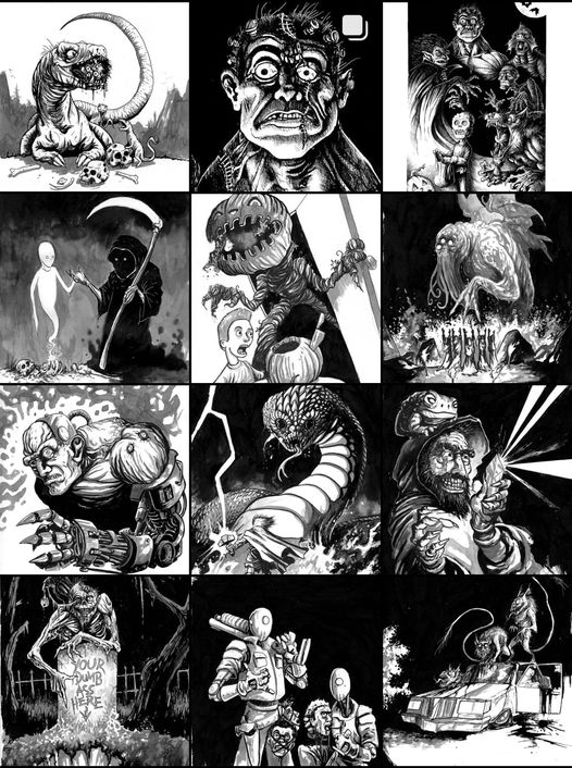 MonsterzTparty's tweet photo. Illustrations: Sean Bova
https://t.co/6I4OhywuS1
https://t.co/qbCRJKTtMm
https://t.co/pVwN2Bv5Lp 
#illustration #drawing #art #artist https://t.co/6nFeEUoFjz