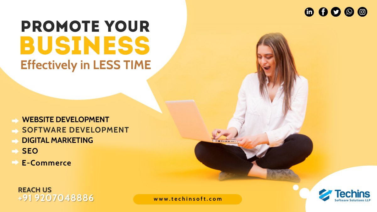 TechinSoftware's tweet image. Techins Software Solutions
Grow Your Business via website development software development seo and digital marketing.
9207048886
techinsoft.com