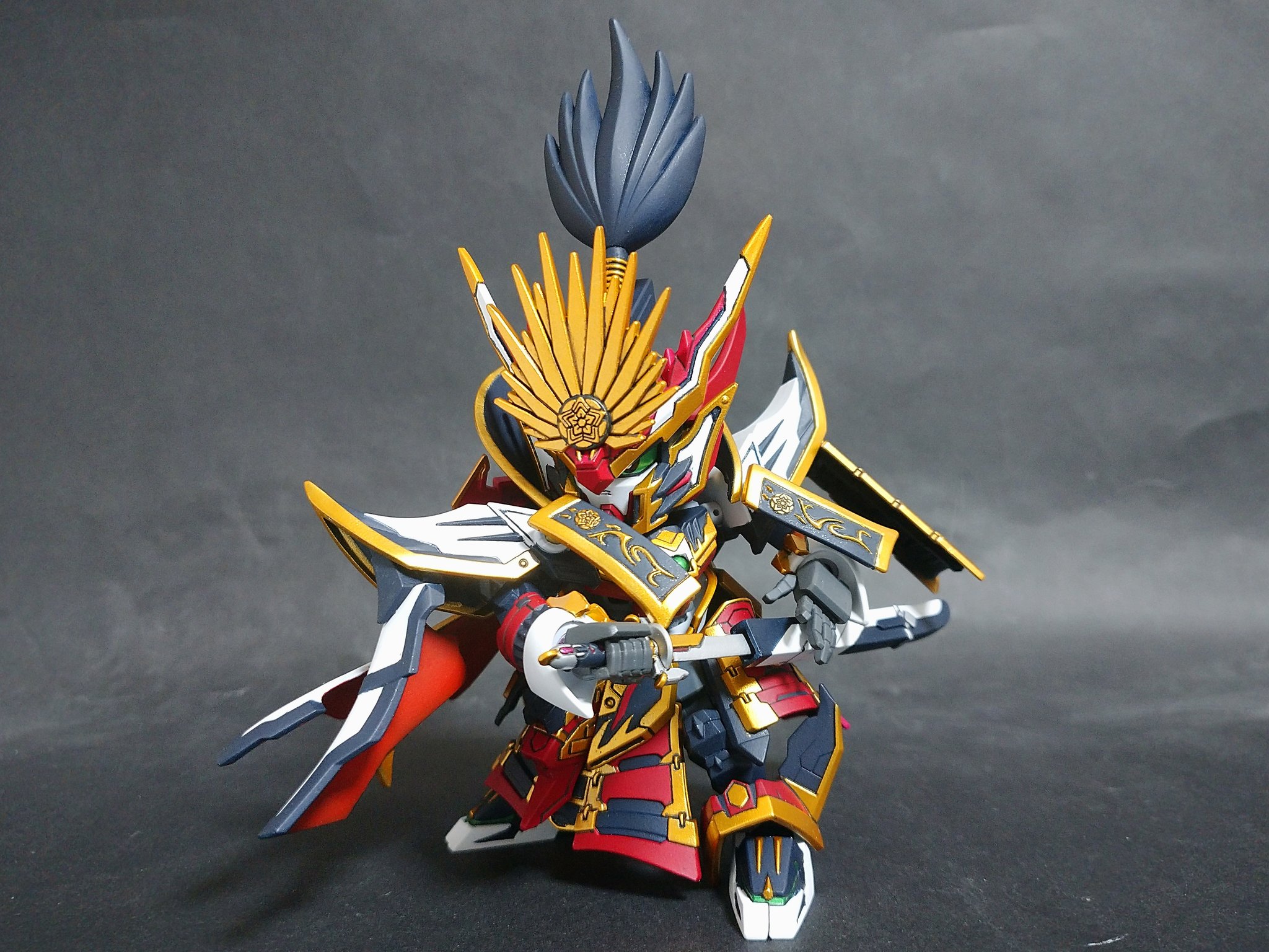 皐英司 ユリ 信長ガンダムエピオン 完成 未塗装だと全然色が足りてなかったけど 塗装すると化ける Sdガンダム Sdgw 皐英司 ユリ 信長ガンダムエピオン 完成 未塗装だと全然色が足りてなかったけど 塗装すると化ける Sdガンダム Sdgw