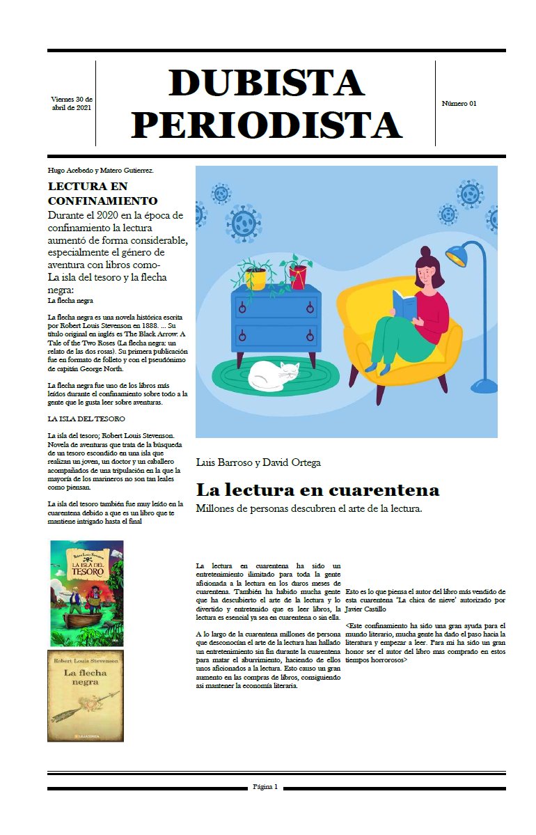 ColegiosElValle's tweet photo. Periódico realizado por alumnos de #2ESOC
Información y periodismo de primera 📰
#ColegiosElValle #LTB https://t.co/DevhuyKAzX