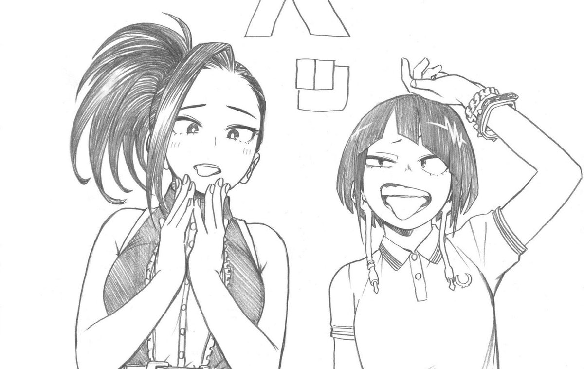 anyway! look at momo & her beautiful girlfriend jirou.