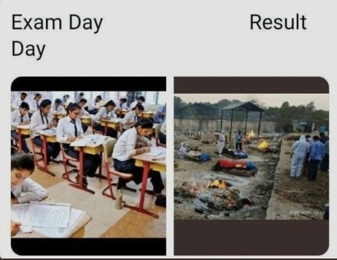 negikarishma5's tweet image. #cancel12thboardexams2021
Please cancel 12th board exams.
It is dangerous to conduct the 12th exam so give 12th students option like 10th students.
Please govt!🙏😥

@PMOIndia 
@DrRPNishank 

#DONTIGNORE12THSTUDENTS 
#cancel12thboardexams2021