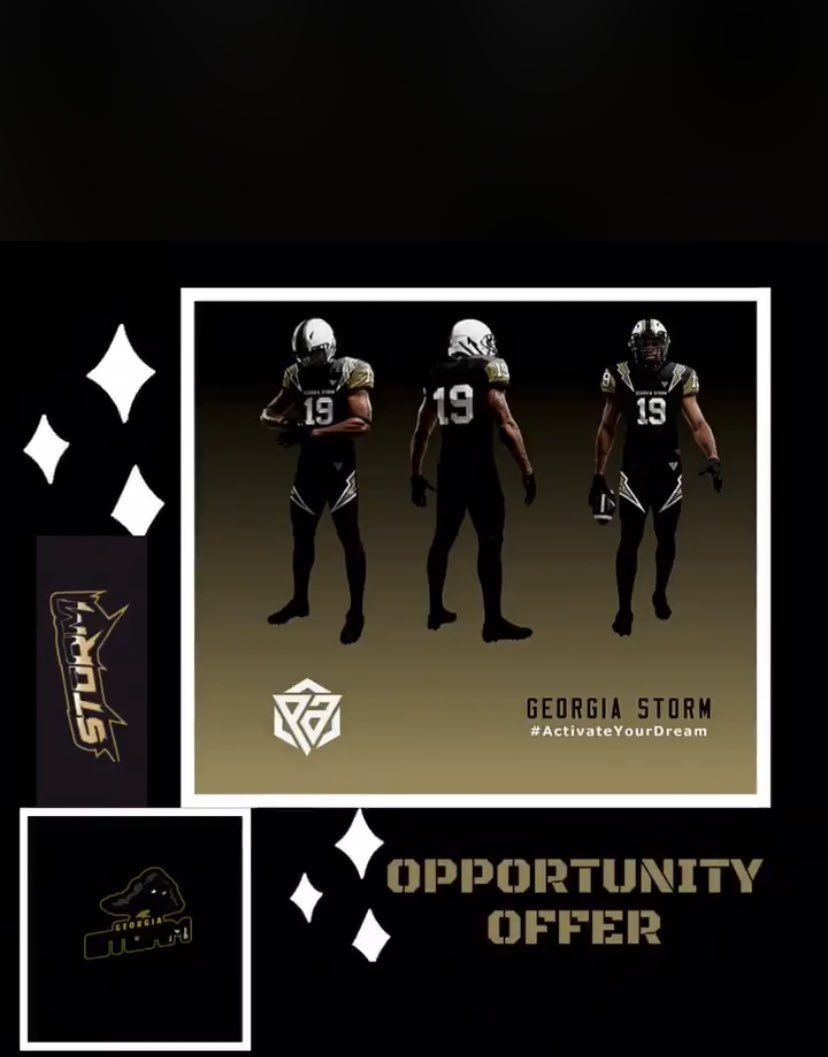 Blessed to receive my first offer from  Georgia storm prep academy⚡️<a href="/WStormJohnson1/">W. Storm Johnson</a> <a href="/prep_storm/">Georgia Storm Prep Academy</a>