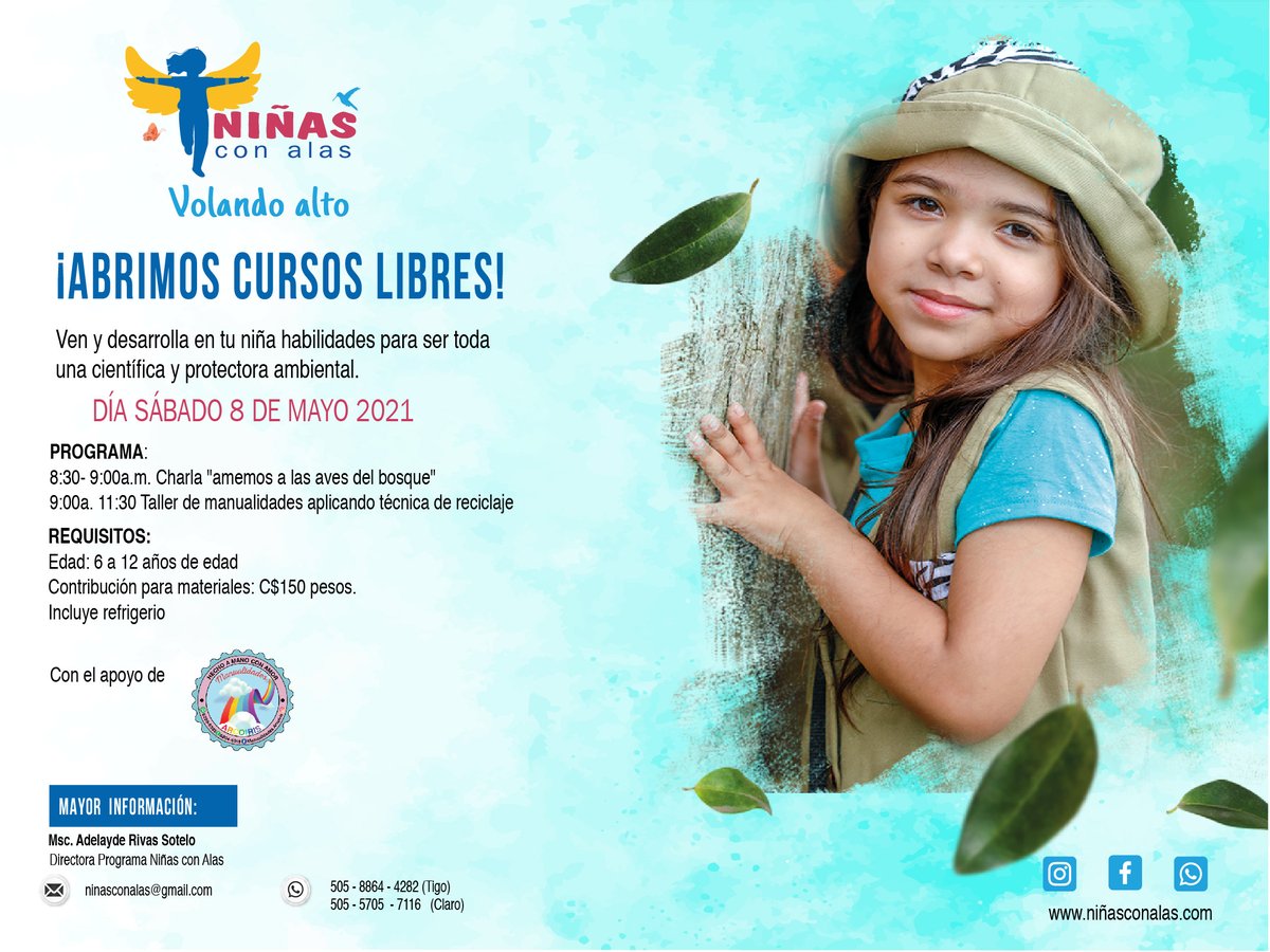 adelayderivas's tweet photo. Niñas con Alas abren curso para aprender más de las aves. Entre juegos, sonrisas y alegría compartiremos una mañana educativa para las niñas. #MedioAmbiente, #GeneroyCambioClimático, #niñasconalas, #AvesMigratorias https://t.co/qvTTeVjcAa