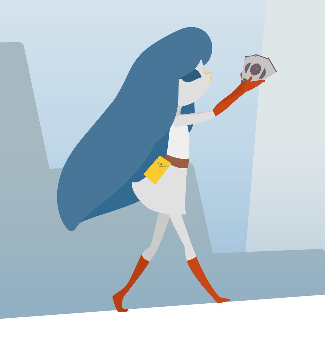 Un fanart de Iris and the giant 
me gustó mucho este juego
Me envicie y todo

#digitaldrawing
#art
#illustrationart
#Digital
#fanart