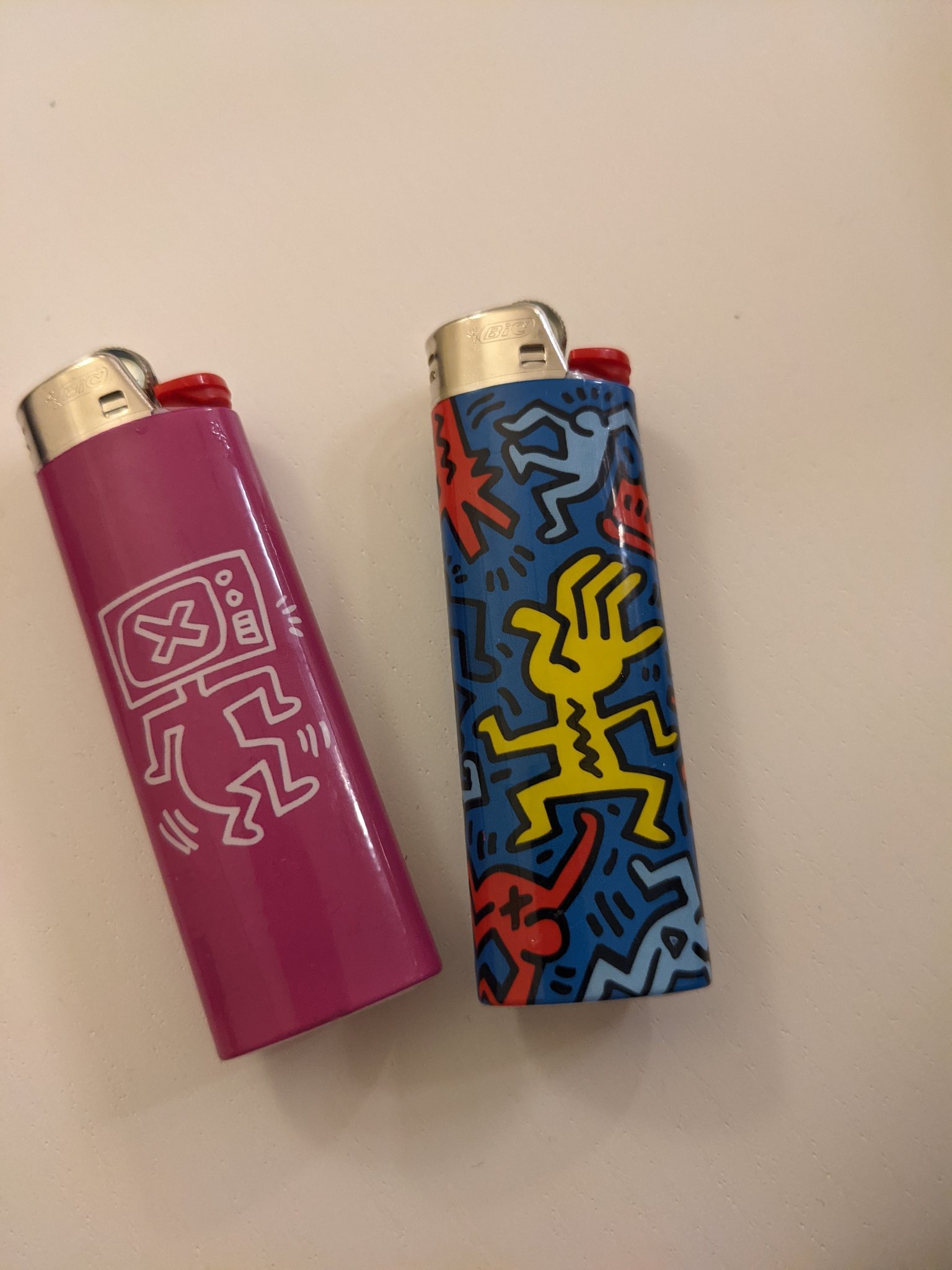 Happy Keith Haring bday from me and my lighters 